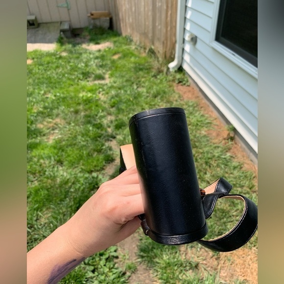 Limelight Alani - Women's Chunky Square Toe Platform High Heels ankle strap 8.5 - Picture 5 of 13